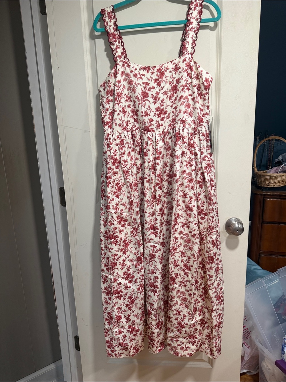 Tuckernuck Pomegranate Bloom Rolia Dress